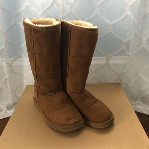 Tall Chestnut Ugg Boots